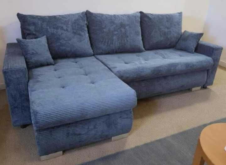 Kanapa BRUNO. Kanapa narożna z funkcją spania