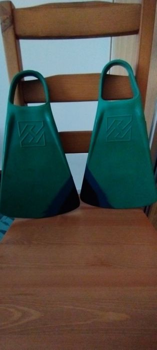 Pés pato pouco usados