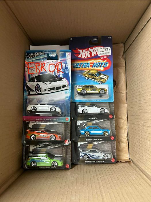 24 Hot Wheels 1 TH modele Errory Zestaw Cały MEGA CENA