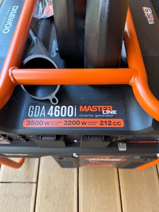 DAEWOO GDA 4600i AGREGAT inwertorowy 3500W + OLEJx2