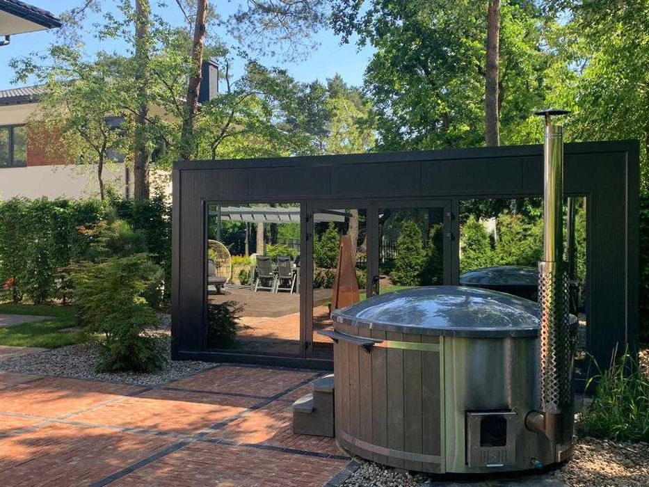 Balia Ogrodowa z Hydromasażem Hot Tube Gorąca Beczka