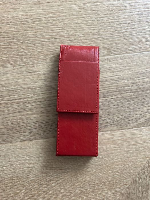 Etui skórzane na długopisy