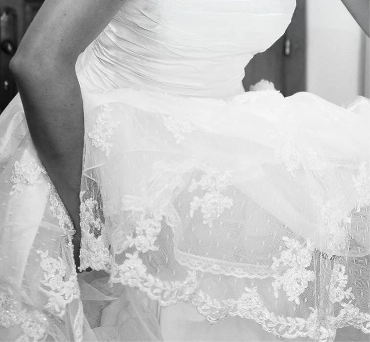 Vestido de noiva alta costura  Ian Stuart (1/2 preco)