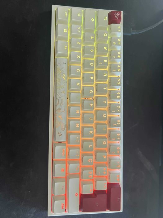 Ducky One 2 Pro Mini RGB Cherry MX Blue Layout PT - Como Novo