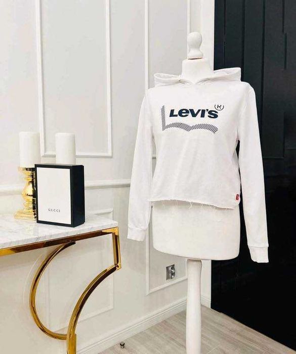 Krótka bluza levi's Biała