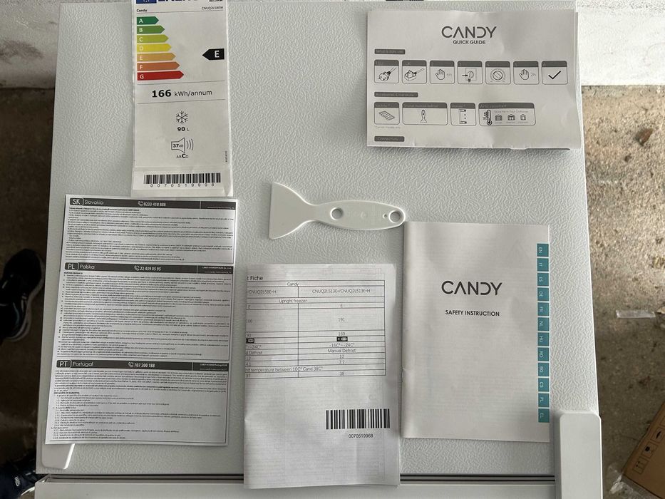 Arca congeladora novo 90L