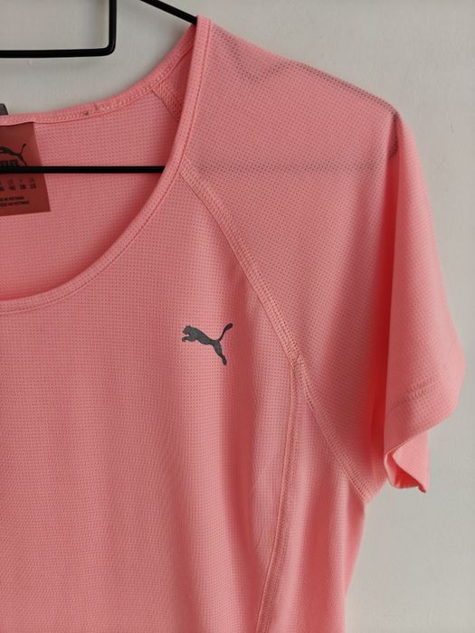 Puma koszulka sportowa damska logowana S