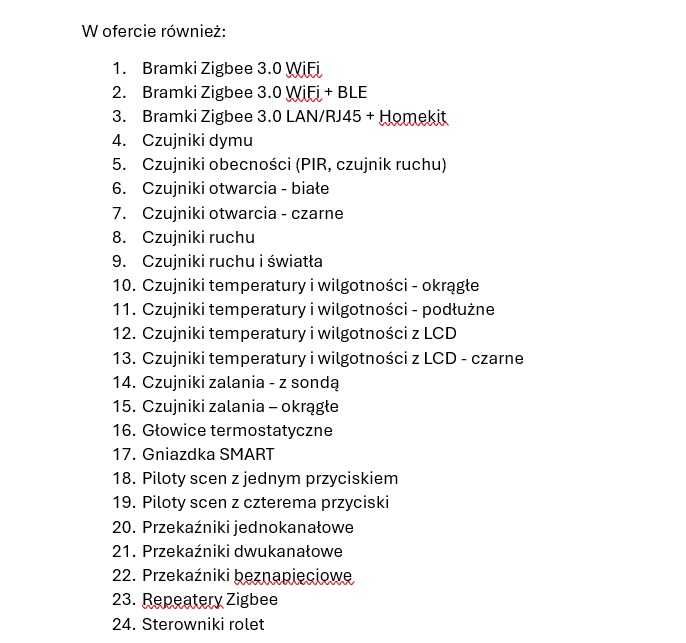 Czujnik temperatury i wilgotności / Zigbee / Tuya