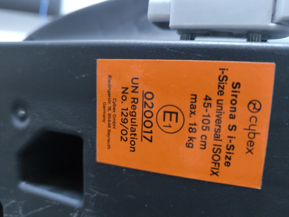 Fotelik obrotowy Cybex Sirona S i-size 360° RWF