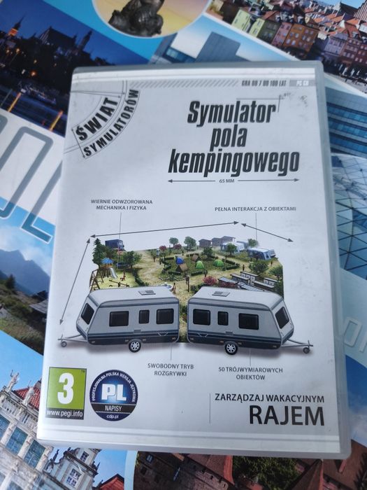 Symulator pola kempingowego