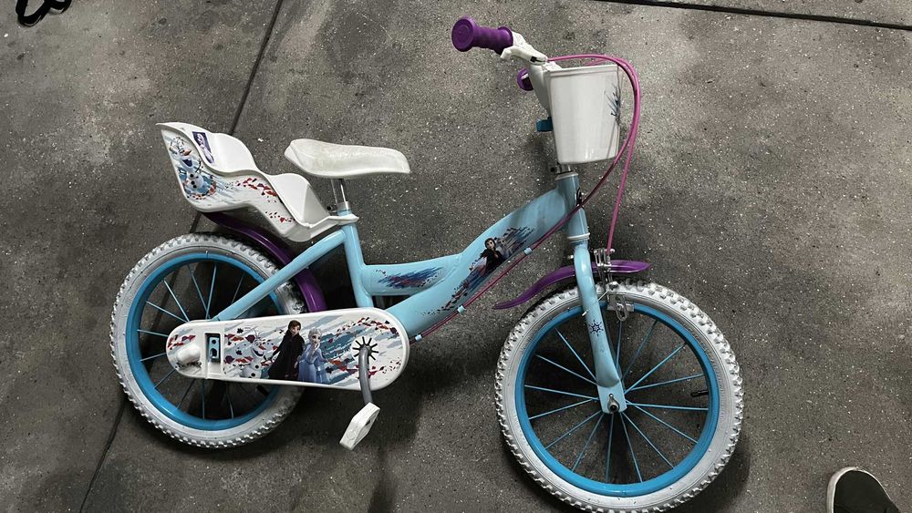 Bicicleta Frozen criança – COMO NOVA (nunca usada)