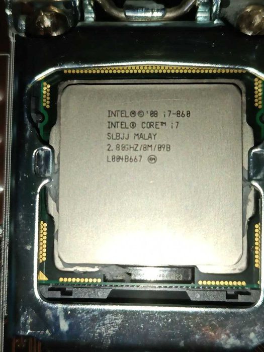 Материнська плата ASUS с процессором, кулером и памятью