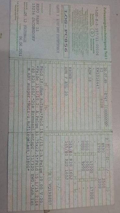 Przyczepa BDF KRONIE ATL 20, pod kontenery, super stan