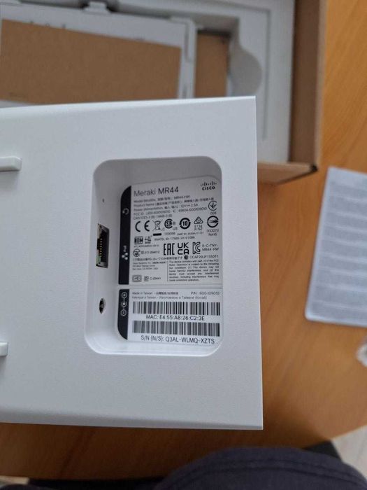 Cisco Meraki MR44 - Profesjonalny Access Point Wi-F 6