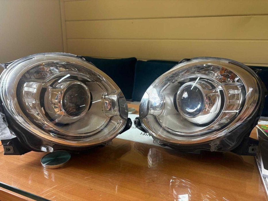 Lampa lewa i prawa przednia Fiat 500
