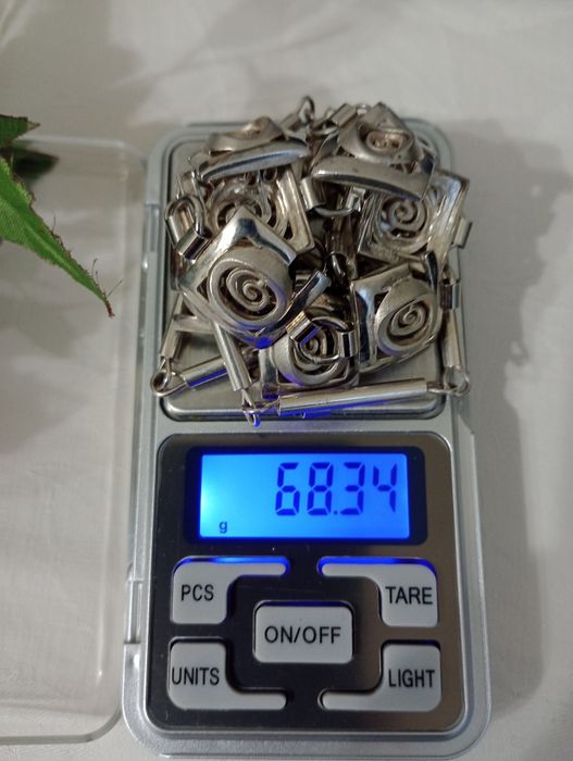 Komplet srebrnej biżuterii