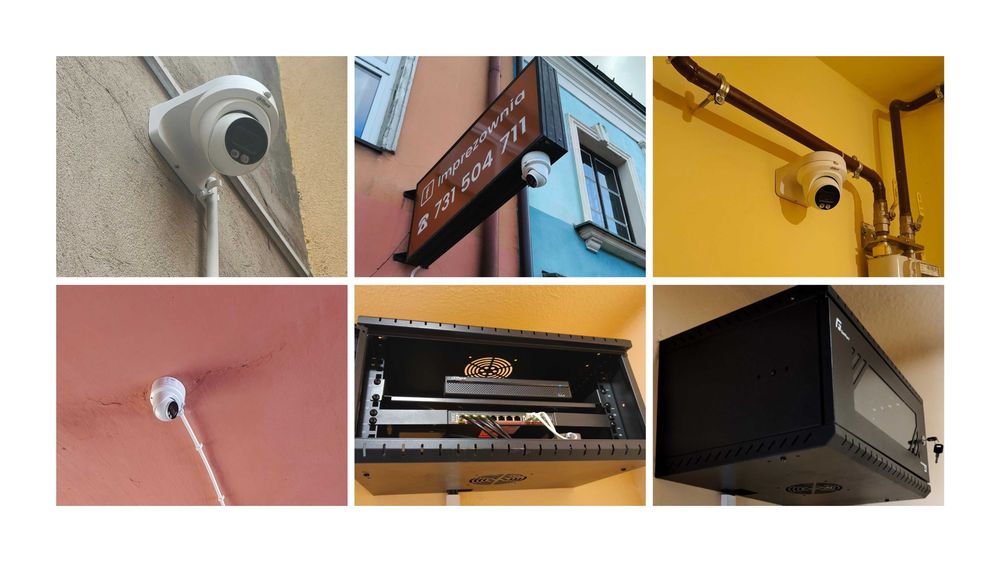 Montaż kamer, monitoring, CCTV - instalacja, konfiguracja, serwis