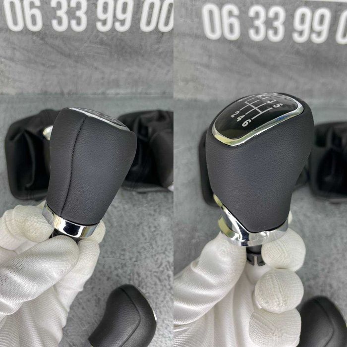 Ручка кпп з чохлом Шкода Октавія А5 Рапід Суперб рукоядка