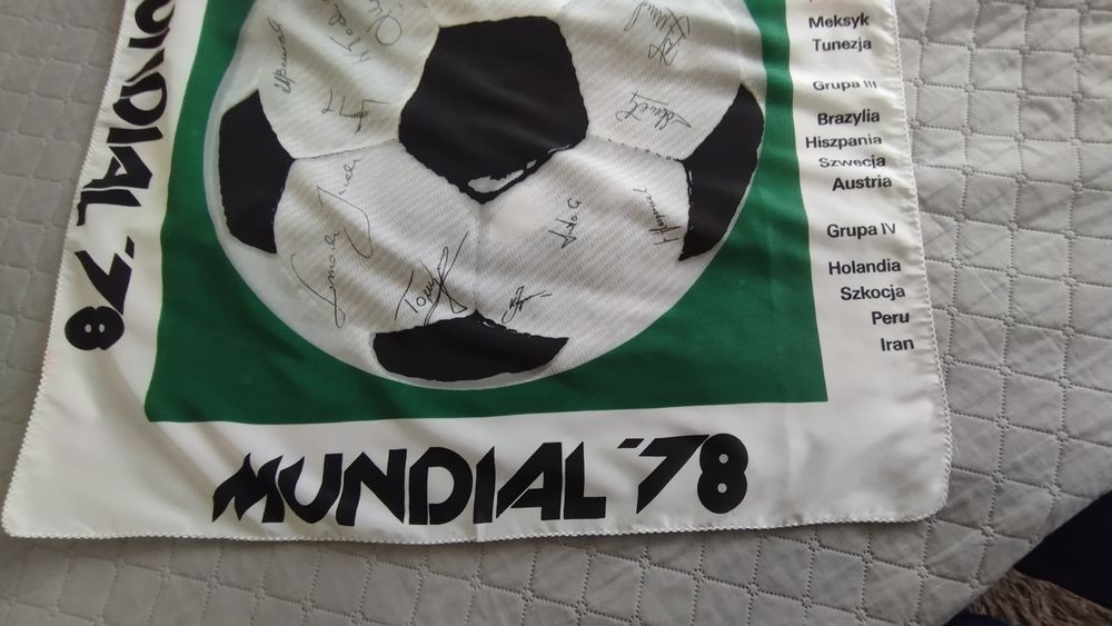 Chusta apaszka kolekcjonerska Mundual '78