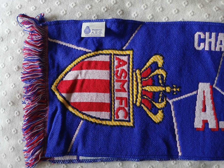 Cachecol A.S.Monaco/F.C.Porto Final 26/05/2004 em Gelsenkirchen