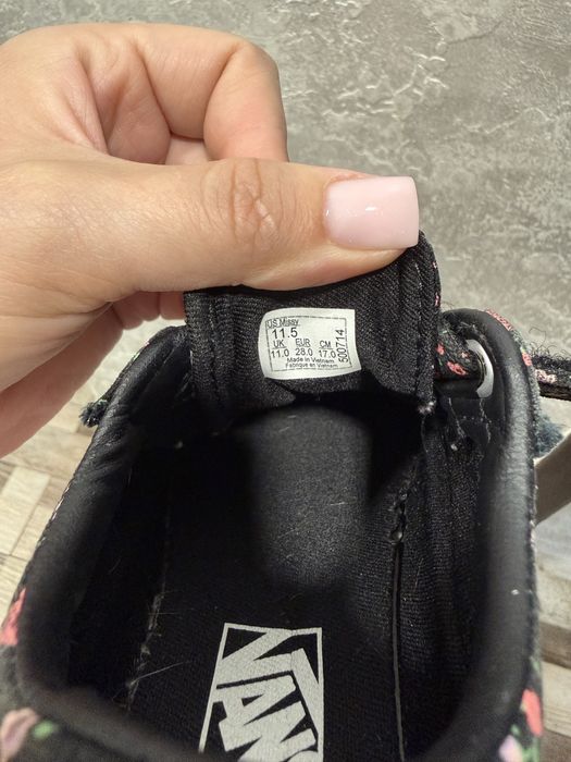 Vans дитячі кеди