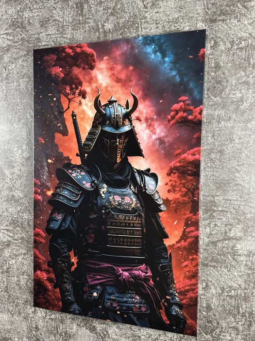 Картина на холсте самурай