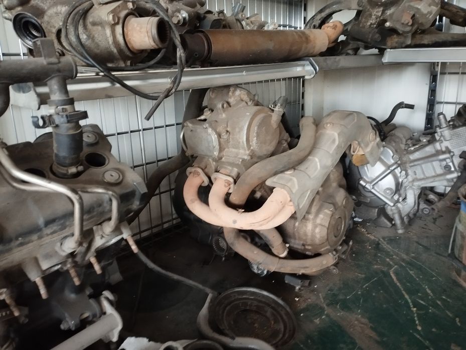 Grizzly 700 silnik dyfry zawieszenie  instalacja zestaw części