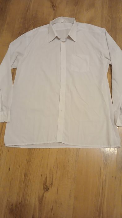 Biała koszula męska rozmiar 43.