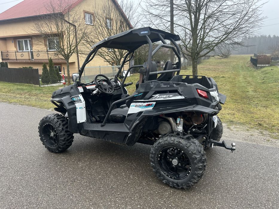 Buggy Cf-Moto 800 Z-force kat. B + pług