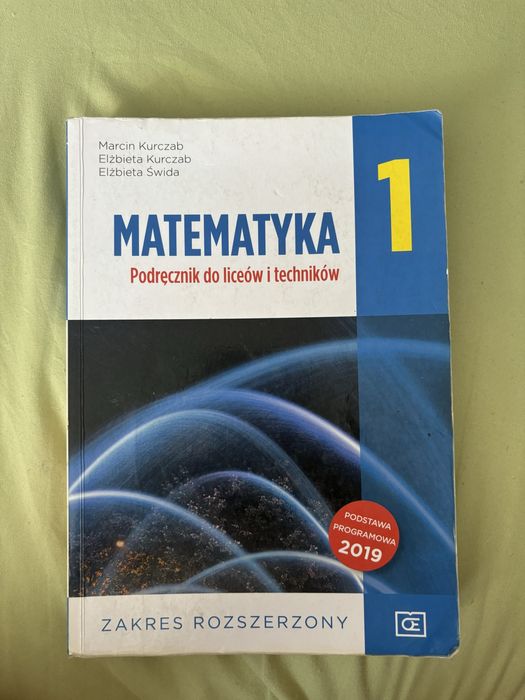 Podrecznik matematyka rozszerzona klasa 1