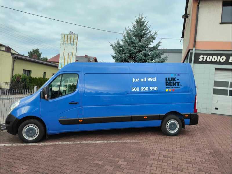 Wynajem Bus Renault Master L3H2 Paka 3,6m Klimatyzacja / Wywrotka 3,5T