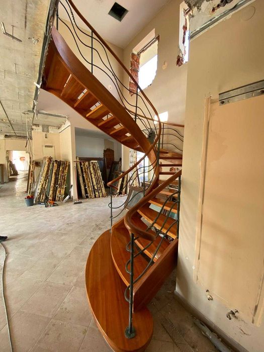 używane schody dębowe Marchewka