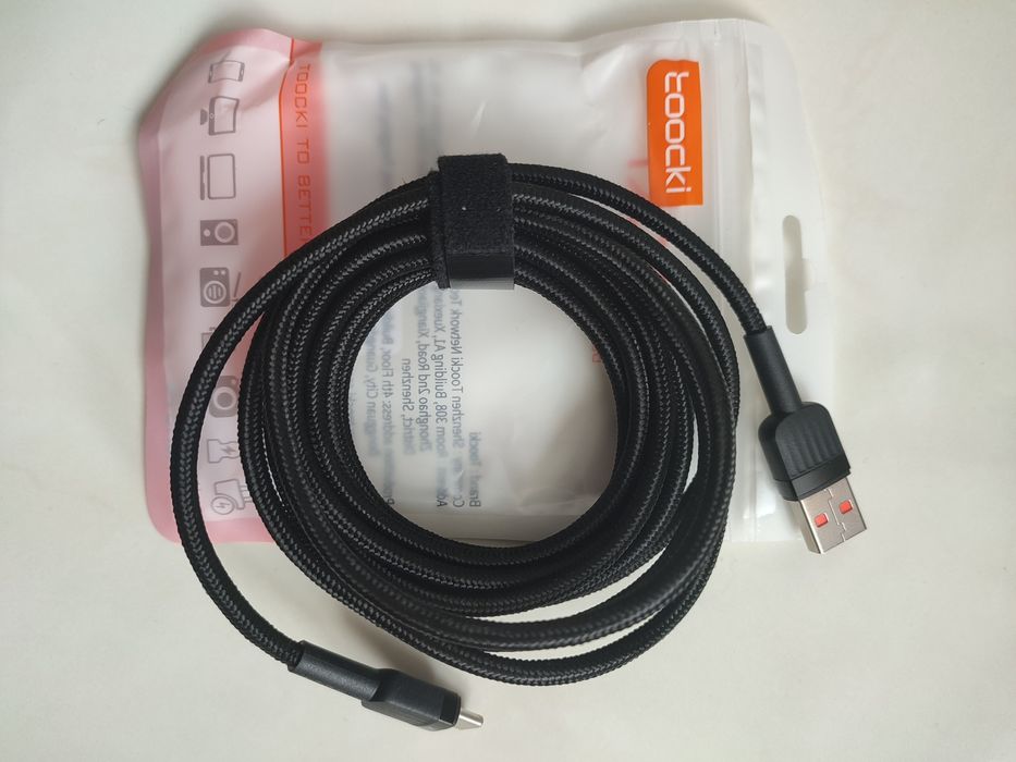 3м. кабель 7А USB-Type C для турбо-зарядки