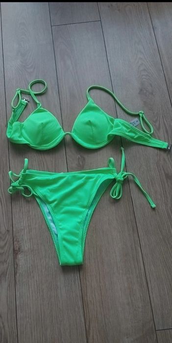 Strój kąpielowy XS neon