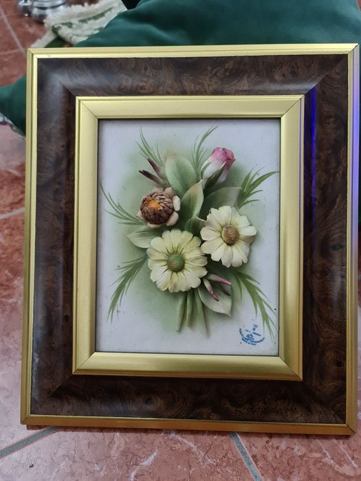 Quadro de porcelana italiana