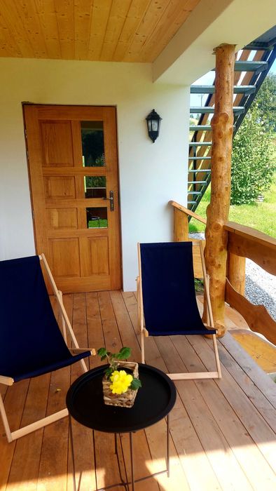 Domek dom do wynajecia Solina tyrolka  Wańkowa Bieszczady jacuzzi bania