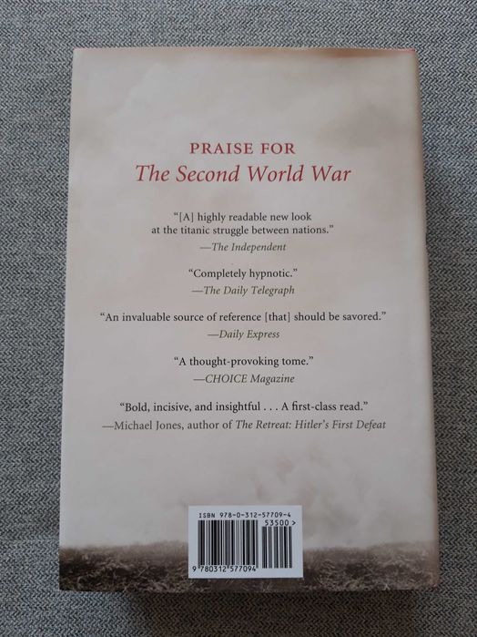 Livro "The Second World War - A military history" de Gordon Corrigan