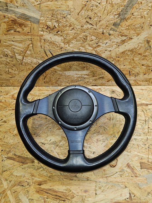 mitsubishi lancer viii kierownica momo ciemna poduszka airbag kompletna
