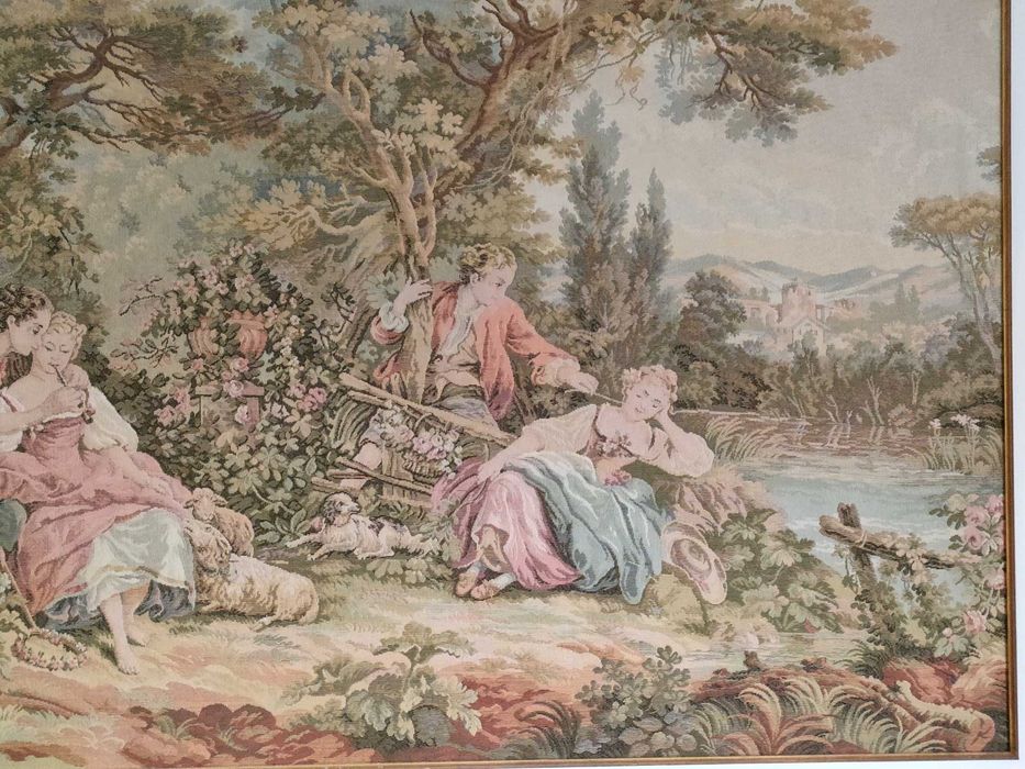 Quadro tapeçaria amor primaveril64751674257921121
