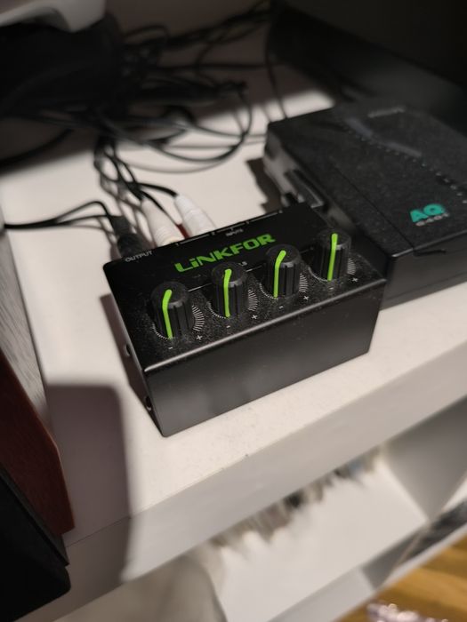 Link for cx400 pasywny metalowy mikser audio