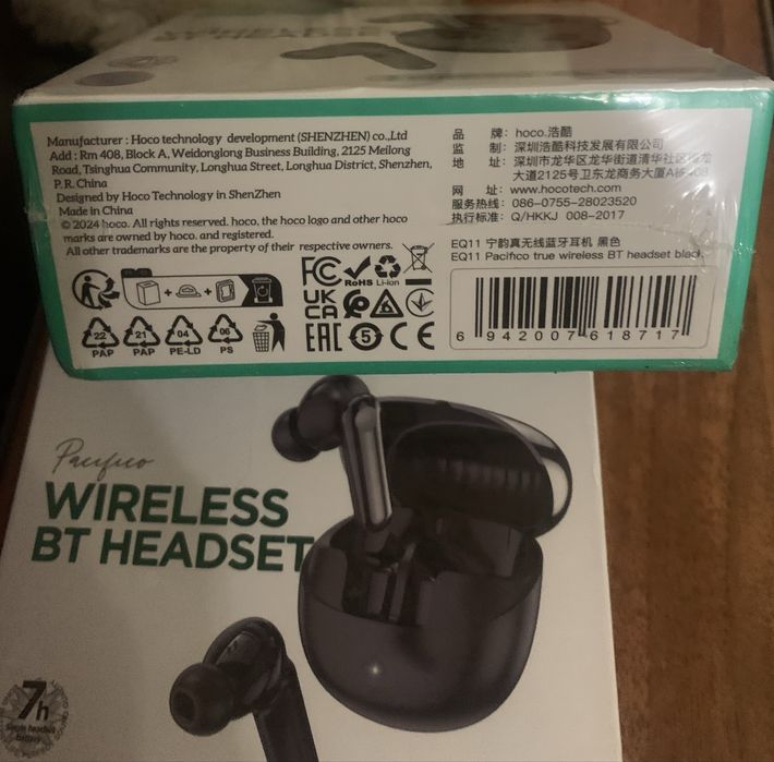 Бездротові навушники HOCO EQ11 Pacifico
