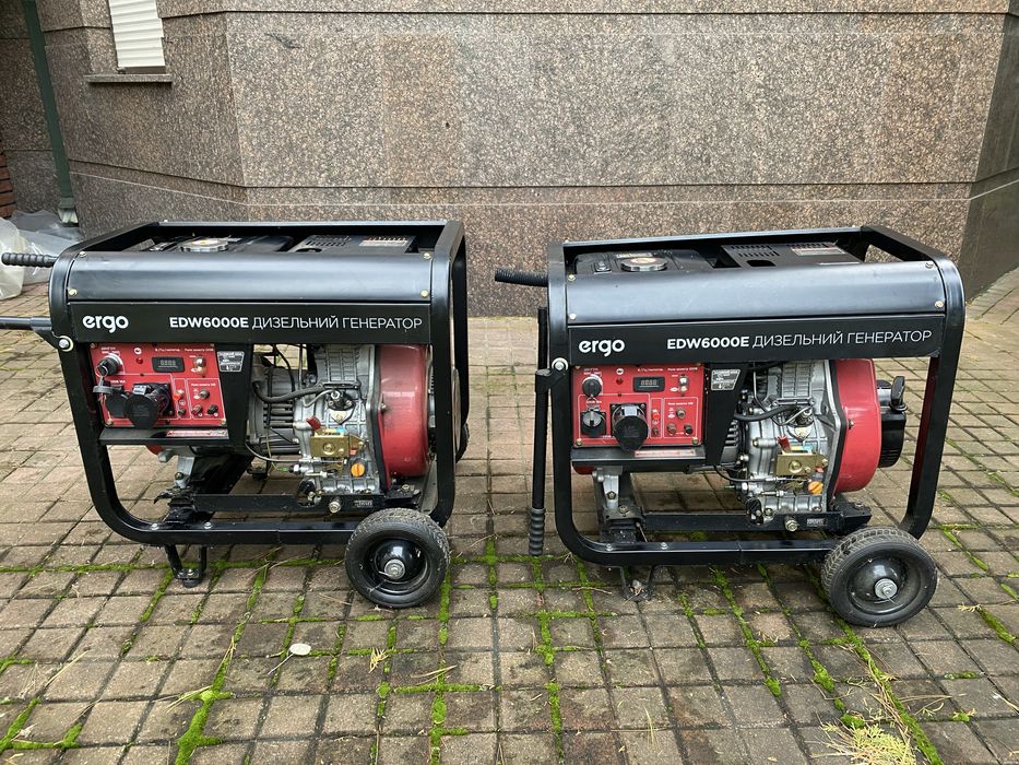 Генератор дизельний Ergo edw6000e