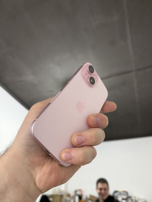 Apple iphone 15 128 gb 90% рожевий айфон 15