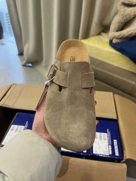 Birkenstock Boston brązowe 41