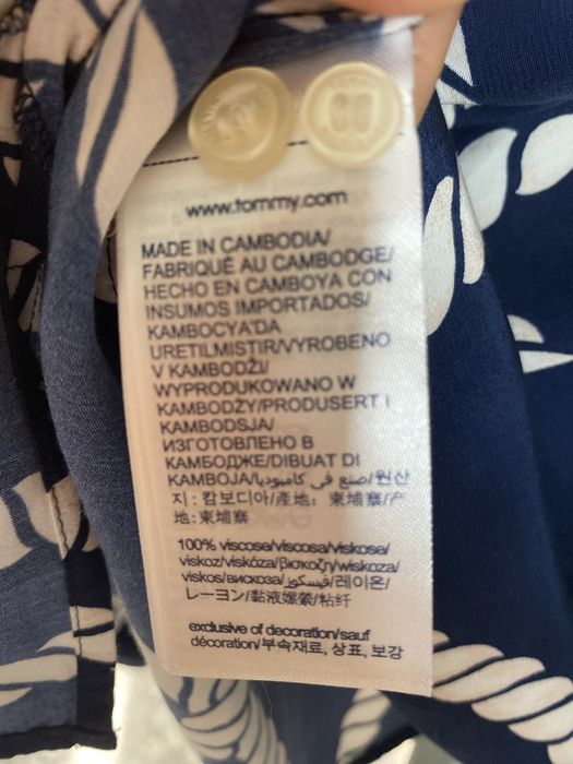 Camisa/Tunica Tommy Hilfinger Tam  36/38 M-L