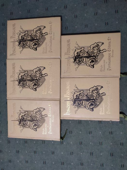 História de Portugal - Edição Portucalense Editora, Barcelos - 5 vol
