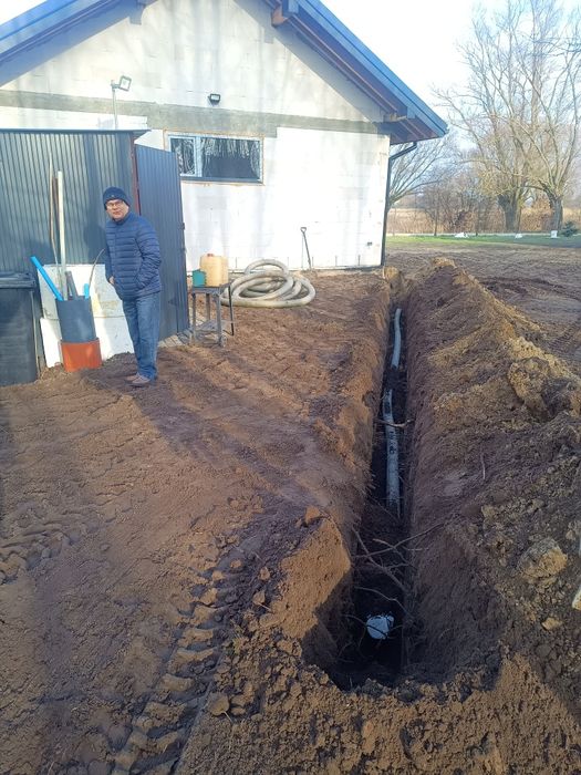 Usługi minikoparką