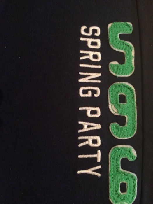 Спортивный костюм унисекс бренд "Benetton" Италия, р.140, cotton 100 %