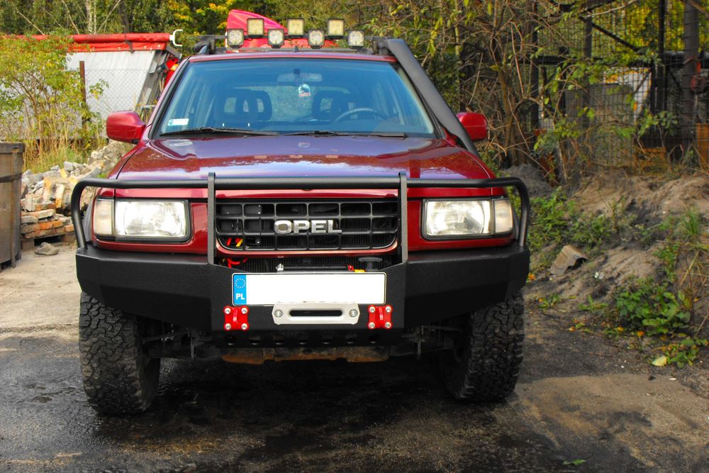 Zderzak stalowy Opel Frontera A/B - przód/przedni z orurowaniem