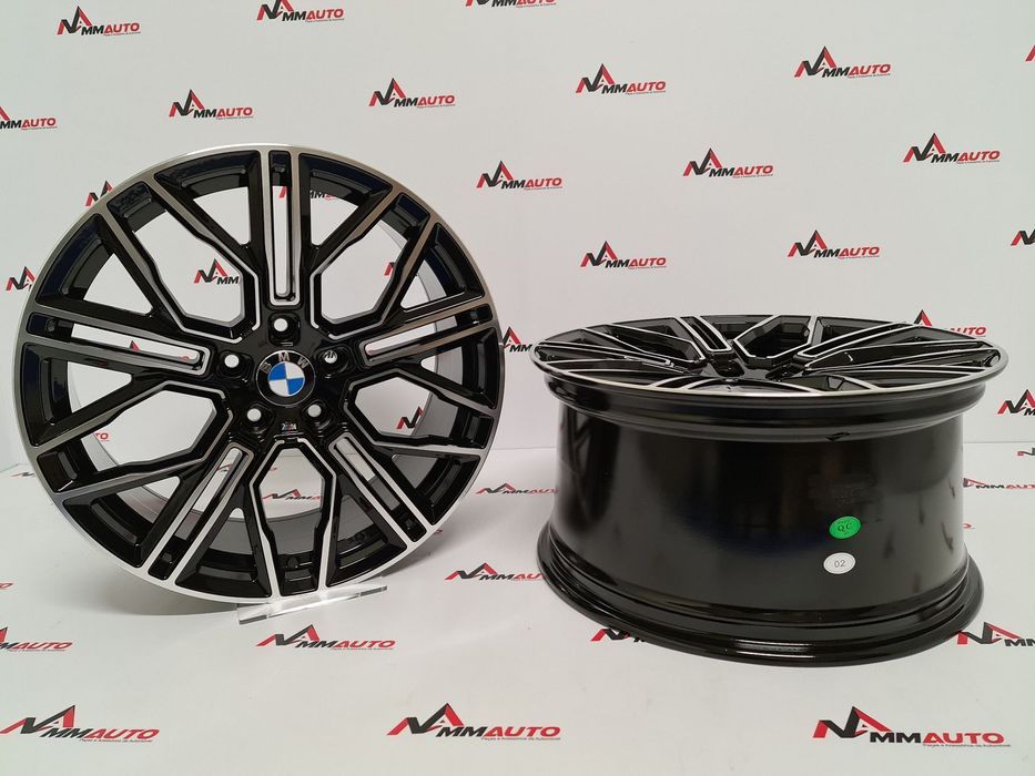 Jantes look BMW New Serie 8 Preto Polido 19